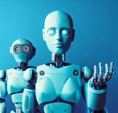 robotit huoneessa
